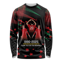 Portuguese Footballer Memorial Long Sleeve Shirt 1996-2025 Forever In Our Hearts - Wonder Print Shop