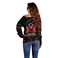 Portuguese Footballer Memorial Off Shoulder Sweater 1996-2025 Forever In Our Hearts - Wonder Print Shop