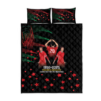 Portuguese Footballer Memorial Quilt Bed Set 1996-2025 Forever In Our Hearts - Wonder Print Shop