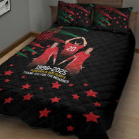 Portuguese Footballer Memorial Quilt Bed Set 1996-2025 Forever In Our Hearts - Wonder Print Shop