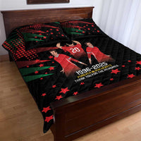 Portuguese Footballer Memorial Quilt Bed Set 1996-2025 Forever In Our Hearts - Wonder Print Shop