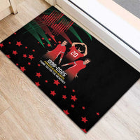 Portuguese Footballer Memorial Rubber Doormat 1996-2025 Forever In Our Hearts - Wonder Print Shop
