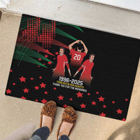 Portuguese Footballer Memorial Rubber Doormat 1996-2025 Forever In Our Hearts - Wonder Print Shop