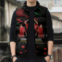 Portuguese Footballer Memorial Sleeveless Puffer Jacket 1996-2025 Forever In Our Hearts - Wonder Print Shop