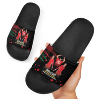 Portuguese Footballer Memorial Slide Sandals 1996-2025 Forever In Our Hearts - Wonder Print Shop