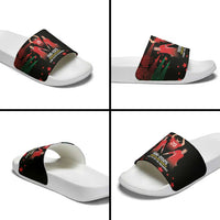 Portuguese Footballer Memorial Slide Sandals 1996-2025 Forever In Our Hearts - Wonder Print Shop