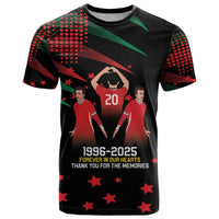 Portuguese Footballer Memorial T Shirt 1996-2025 Forever In Our Hearts - Wonder Print Shop
