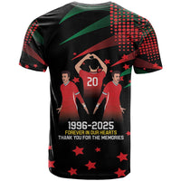 Portuguese Footballer Memorial T Shirt 1996-2025 Forever In Our Hearts - Wonder Print Shop