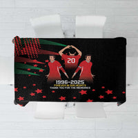Portuguese Footballer Memorial Tablecloth 1996-2025 Forever In Our Hearts - Wonder Print Shop