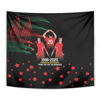 Portuguese Footballer Memorial Tapestry 1996-2025 Forever In Our Hearts - Wonder Print Shop