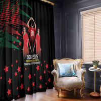 Portuguese Footballer Memorial Window Curtain 1996-2025 Forever In Our Hearts - Wonder Print Shop