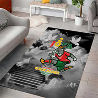 Portuguese Footballer Memorial Area Rug You'll Never Walk Alone Rest In Peace 1996-2025 - Wonder Print Shop
