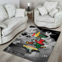 Portuguese Footballer Memorial Area Rug You'll Never Walk Alone Rest In Peace 1996-2025 - Wonder Print Shop