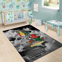 Portuguese Footballer Memorial Area Rug You'll Never Walk Alone Rest In Peace 1996-2025 - Wonder Print Shop
