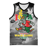 Portuguese Footballer Memorial Basketball Jersey You'll Never Walk Alone Rest In Peace 1996-2025 - Wonder Print Shop