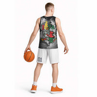 Portuguese Footballer Memorial Basketball Jersey You'll Never Walk Alone Rest In Peace 1996-2025 - Wonder Print Shop