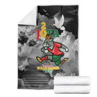 Portuguese Footballer Memorial Blanket You'll Never Walk Alone Rest In Peace 1996-2025 - Wonder Print Shop