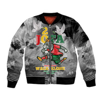 Portuguese Footballer Memorial Bomber Jacket You'll Never Walk Alone Rest In Peace 1996-2025 - Wonder Print Shop