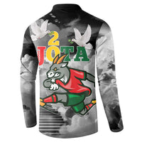 Portuguese Footballer Memorial Button Sweatshirt You'll Never Walk Alone Rest In Peace 1996-2025 - Wonder Print Shop