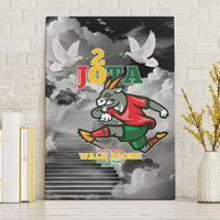 Portuguese Footballer Memorial Canvas Wall Art You'll Never Walk Alone Rest In Peace 1996-2025 - Wonder Print Shop