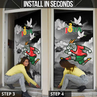 Portuguese Footballer Memorial Door Cover You'll Never Walk Alone Rest In Peace 1996-2025 - Wonder Print Shop