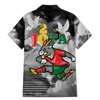 Portuguese Footballer Memorial Family Matching Mermaid Dress and Hawaiian Shirt You'll Never Walk Alone Rest In Peace 1996-2025 - Wonder Print Shop