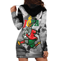 Portuguese Footballer Memorial Hoodie Dress You'll Never Walk Alone Rest In Peace 1996-2025 - Wonder Print Shop