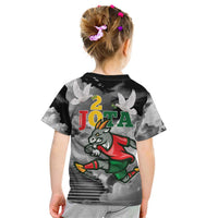 Portuguese Footballer Memorial Kid T Shirt You'll Never Walk Alone Rest In Peace 1996-2025 - Wonder Print Shop