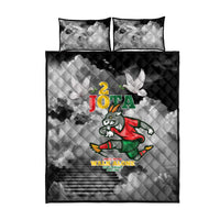 Portuguese Footballer Memorial Quilt Bed Set You'll Never Walk Alone Rest In Peace 1996-2025 - Wonder Print Shop