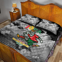 Portuguese Footballer Memorial Quilt Bed Set You'll Never Walk Alone Rest In Peace 1996-2025 - Wonder Print Shop