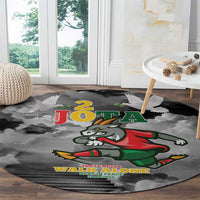 Portuguese Footballer Memorial Round Carpet You'll Never Walk Alone Rest In Peace 1996-2025 - Wonder Print Shop