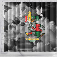 Portuguese Footballer Memorial Shower Curtain You'll Never Walk Alone Rest In Peace 1996-2025 - Wonder Print Shop