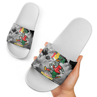 Portuguese Footballer Memorial Slide Sandals You'll Never Walk Alone Rest In Peace 1996-2025 - Wonder Print Shop