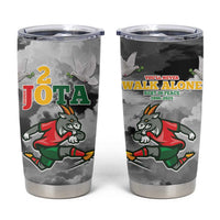 Portuguese Footballer Memorial Tumbler Cup You'll Never Walk Alone Rest In Peace 1996-2025 - Wonder Print Shop