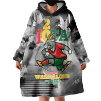Portuguese Footballer Memorial Wearable Blanket Hoodie You'll Never Walk Alone Rest In Peace 1996-2025 - Wonder Print Shop