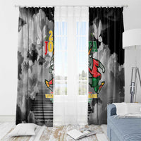 Portuguese Footballer Memorial Window Curtain You'll Never Walk Alone Rest In Peace 1996-2025 - Wonder Print Shop