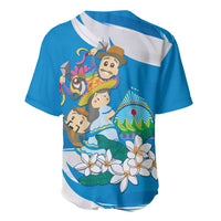 Nicaragua Independence Day Baseball Jersey Since 1821 Nicaragua Culture Concept - Wonder Print Shop