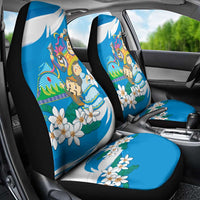 Nicaragua Independence Day Car Seat Cover Since 1821 Nicaragua Culture Concept - Wonder Print Shop