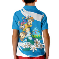 Nicaragua Independence Day Kid Polo Shirt Since 1821 Nicaragua Culture Concept - Wonder Print Shop