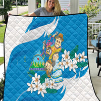 Nicaragua Independence Day Quilt Since 1821 Nicaragua Culture Concept - Wonder Print Shop
