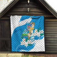 Nicaragua Independence Day Quilt Since 1821 Nicaragua Culture Concept - Wonder Print Shop