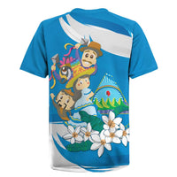 Nicaragua Independence Day Rugby Jersey Since 1821 Nicaragua Culture Concept - Wonder Print Shop