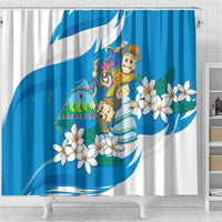 Nicaragua Independence Day Shower Curtain Since 1821 Nicaragua Culture Concept - Wonder Print Shop