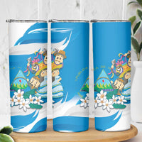 Nicaragua Independence Day Skinny Tumbler Since 1821 Nicaragua Culture Concept - Wonder Print Shop