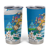 Nicaragua Independence Day Tumbler Cup Since 1821 Nicaragua Culture Concept - Wonder Print Shop