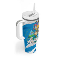 Nicaragua Independence Day Tumbler With Handle Since 1821 Nicaragua Culture Concept - Wonder Print Shop