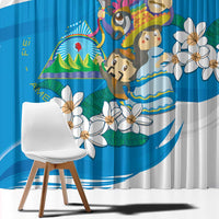 Nicaragua Independence Day Window Curtain Since 1821 Nicaragua Culture Concept - Wonder Print Shop