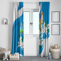 Nicaragua Independence Day Window Curtain Since 1821 Nicaragua Culture Concept - Wonder Print Shop