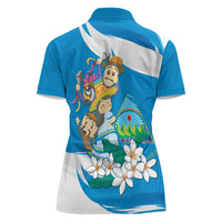 Nicaragua Independence Day Women Polo Shirt Since 1821 Nicaragua Culture Concept - Wonder Print Shop