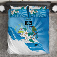 Nicaragua Independence Day Personalized Bedding Set Since 1821 Proud Guardabarranco Sacuanjoche - Wonder Print Shop